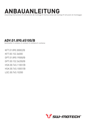 SW-Motech GPT.01.890.19000/B Mounting Instructions