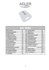 Adler Europe AD 3055 User Manual