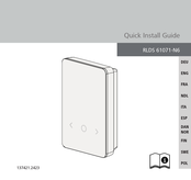 Alpha Smartware RLDS 61071-N6 Quick Install Manual