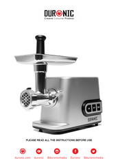 Duronic MG301 Instructions Manual