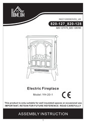 HOMCOM 820-127 Assembly Instruction Manual