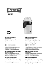 Menuett 007877 Operating Instructions Manual