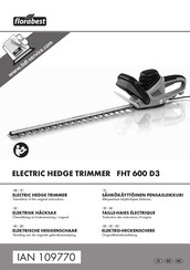 FLORABEST FHT 600 D3 Translation Of The Original Instructions