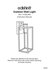 Edishine HOWL06R Instruction Manual