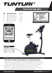 Tunturi 23TBE80000 Assembly Manual