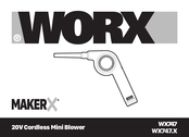 Worx MAKERX WX747.X Manual