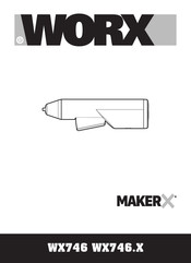 Worx MakerX WX746.X Manual