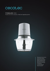 cecotec TitanGlass 1000 Instruction Manual