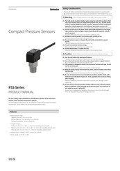 Autonics PSS Series Product Manual