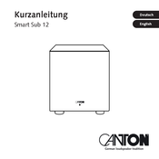 Canton Smart Sub 12 Short Manual