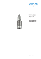 Kistler 6217A Series Instruction Manual