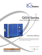 Quincy Compressor QGV Series Instruction Manual