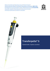 BRAND transferpette s Operating Manual
