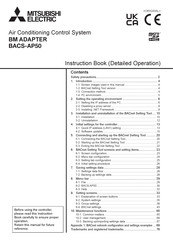 Mitsubishi Electric BACS-AP50 Instruction Book