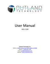 Outland Technology ROV 3000 User Manual