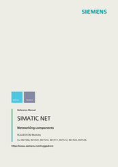 Siemens SIMATIC NET RUGGEDCOM APE1808CKP Reference Manual