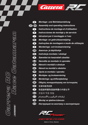 Carrera RC 370301016 Assembly And Operating Instructions Manual