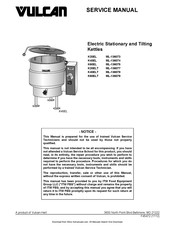 Vulcan-Hart K60ELT Service Manual