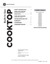 GE CAFE CGP9536 Owner's Manual
