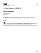 3M 8246 User Instructions