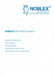 Noblex NR 1000 User Manual