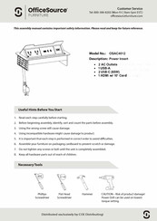 Officesource OSAC4012 Manual