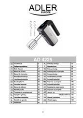 Adler Europe AD 4225 User Manual