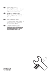 Electrolux WHL9037CN Installation Manual