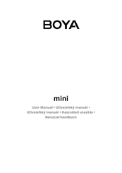 Boya mini User Manual