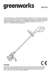 GreenWorks G24LT25 Operator's Manual