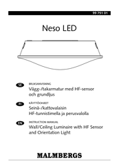 Malmbergs Neso LED Instruction Manual