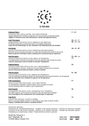 SILKO ALI EFG73208T Instructions For Installation, Operation And Maintenance
