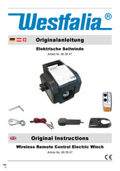 Westfalia 80 29 47 Original Instructions Manual