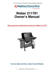 Weber 1000 LX Series Owner's Manual