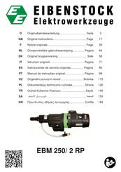 EIBENSTOCK 0352H000 Original Instructions Manual