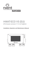 nVent RAYCHEM HWAT-ECO V5 Installation, Operation And Maintenance Manual