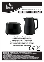 HOMCOM 800-233V70 Manual