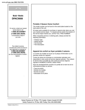 Danby DPAC9008 Owner's Manual