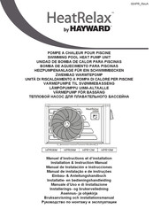 Hayward HeatRelax HPR19M Installation Instructions Manual