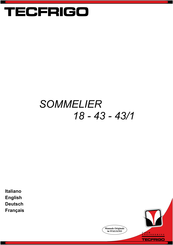 Tecfrigo SOMMELIER 18 Manual