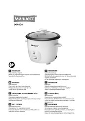 Menuett 004808 Operating Instructions Manual