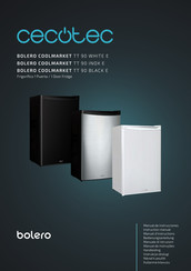 cecotec Bolero CoolMarket TT 90 INOX Instruction Manual