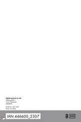 Parkside 446600 2307 Operation And Safety Notes Translation Of The Original Instructions