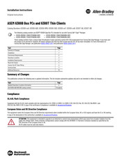 Rockwell Automation Allen-Bradley ASEM 6300B-F Series Installation Instructions Manual