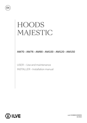 ILVE Majestic AM70 Use And Maintenance