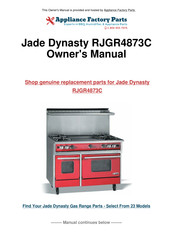 Maytag Jade Dynasty RJGR Service Manual
