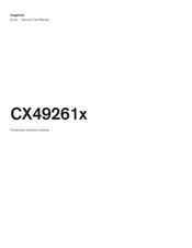 Gaggenau CX492611 Use And Care Manual