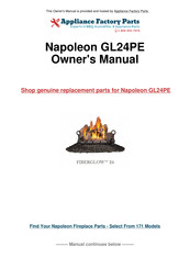 Napoleon GL18PE Installation And Operation Manual