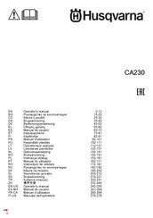 Husqvarna CA230 Operator's Manual