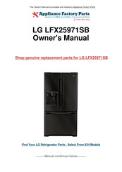 LG LFX25971 Series Service Manual